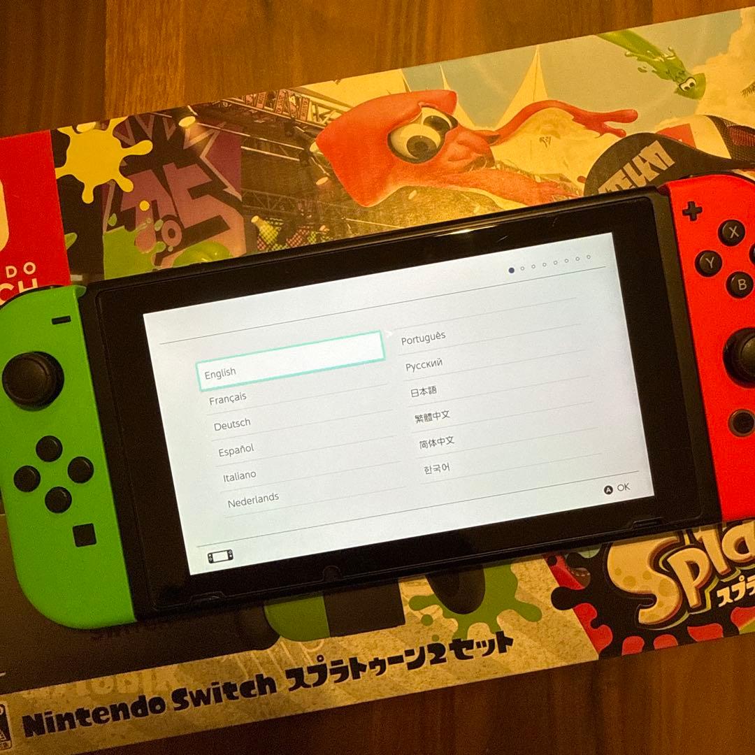 任天堂Switch スプラトゥーン2セット　ソフトなし