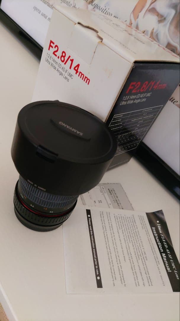 SAMYANG 14mm F2.8キヤノン EF用　サムヤン