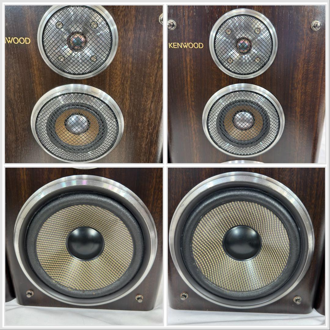 KENWOODケンウッド LS-11ES 名機 ペアセット ブラウン 連番