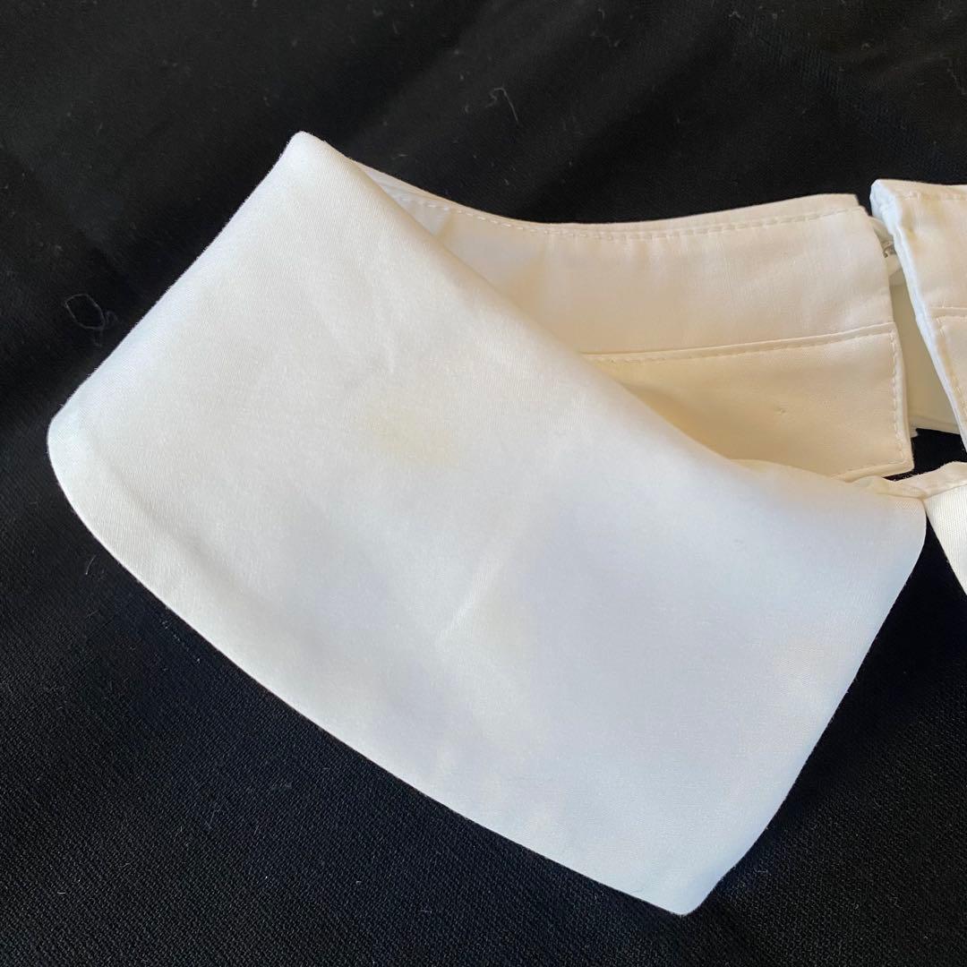 近年・2way✨フォクシー　ツイードワンピース　白襟　ノースリーブ　ティアード