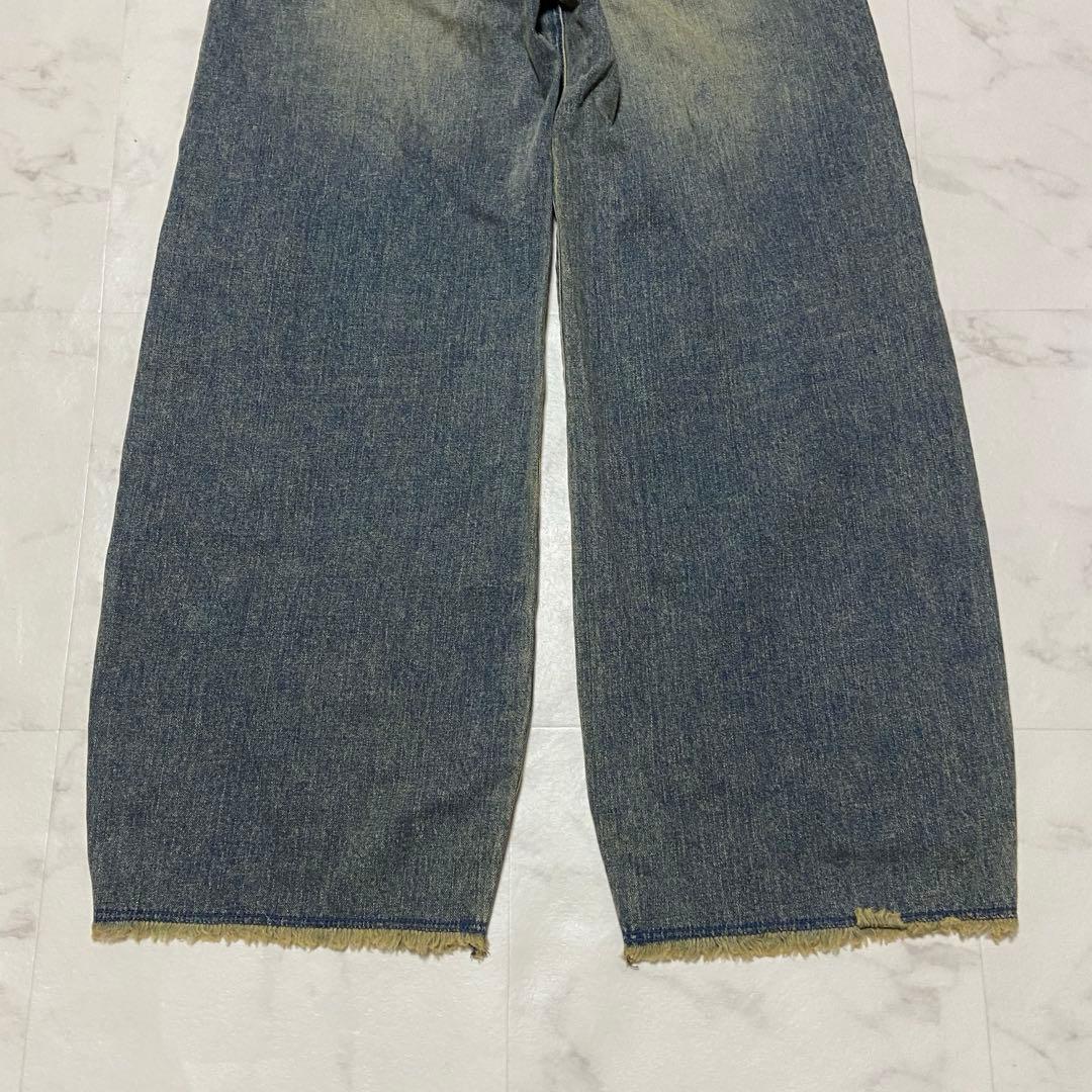 新品　LAGUA GEM CUT OFF LOOSEY ジーンズデニム 24