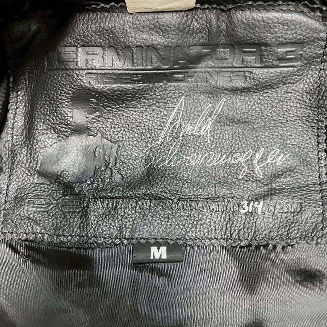 限定500着 ターミネーター レプリカ レザージャケット ライダース 牛革