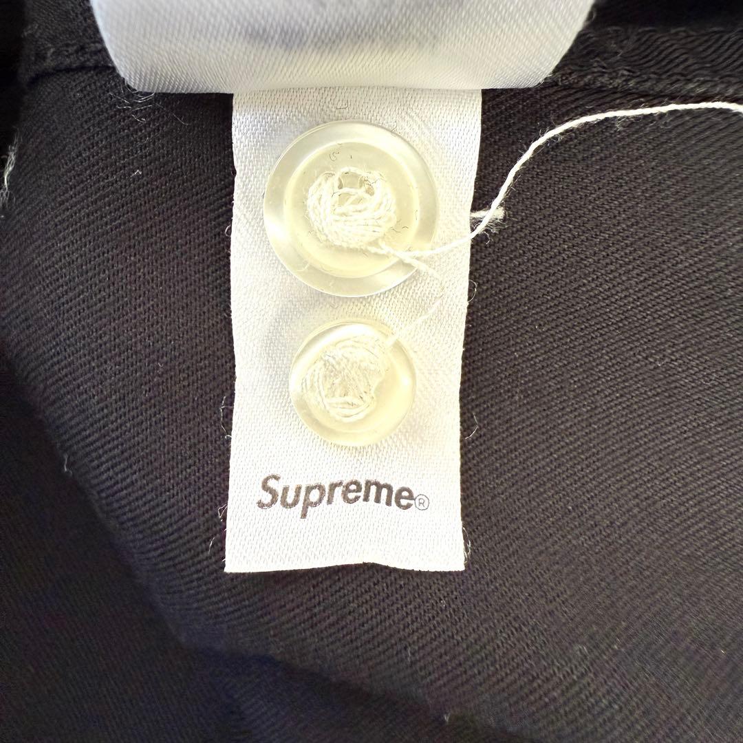 【ウォンビン着用✨】シュプリーム スモールボックスロゴ長袖シャツ 黒 M 美品◎