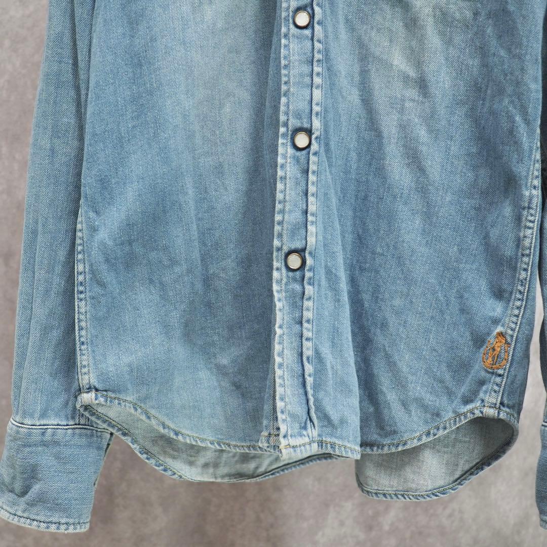HYSTERIC GLAMOUR｜定番デニムウエスタンシャツ（L）