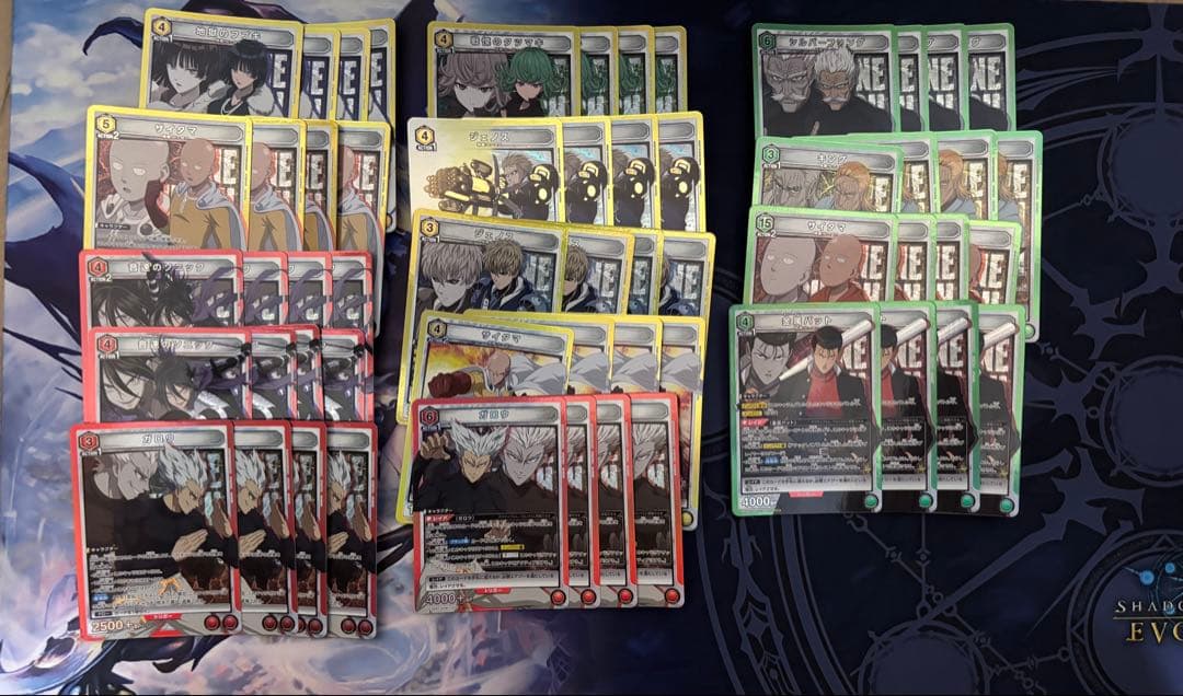 ワンパンマン ST、プロモ込み SR以下 4コン