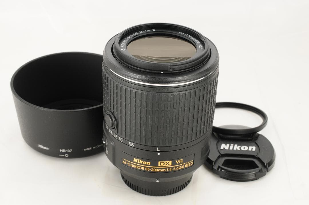 【手振補正】Nikon ニコン AF-S 55-200mm II VR オマケ多
