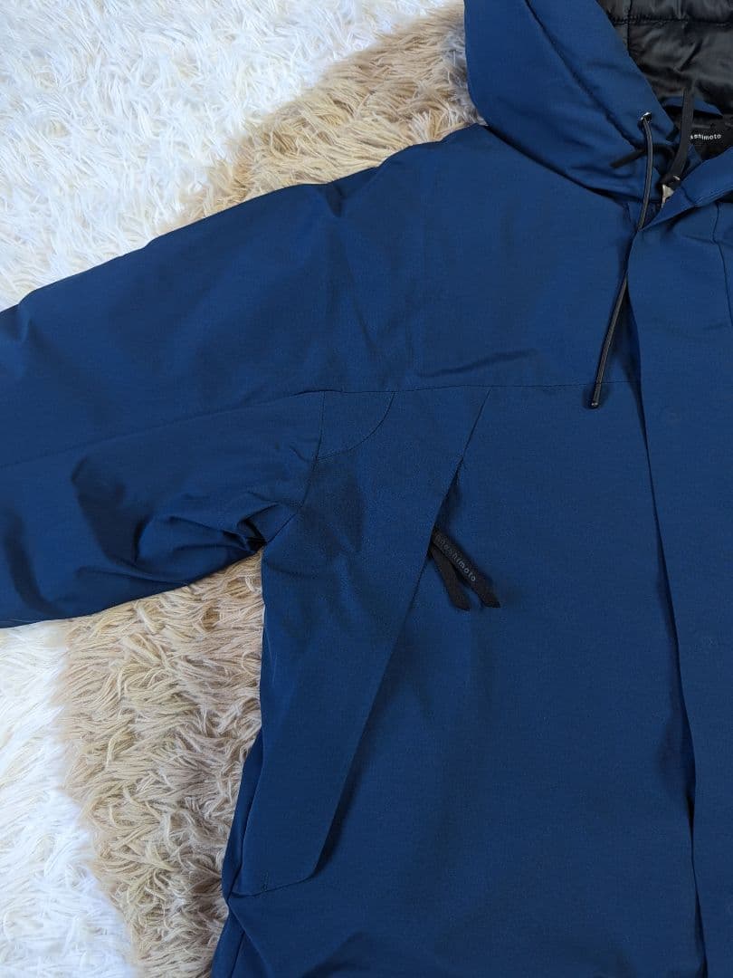 美品 junhashimoto モッズコート ダウン ネイビー メンズ