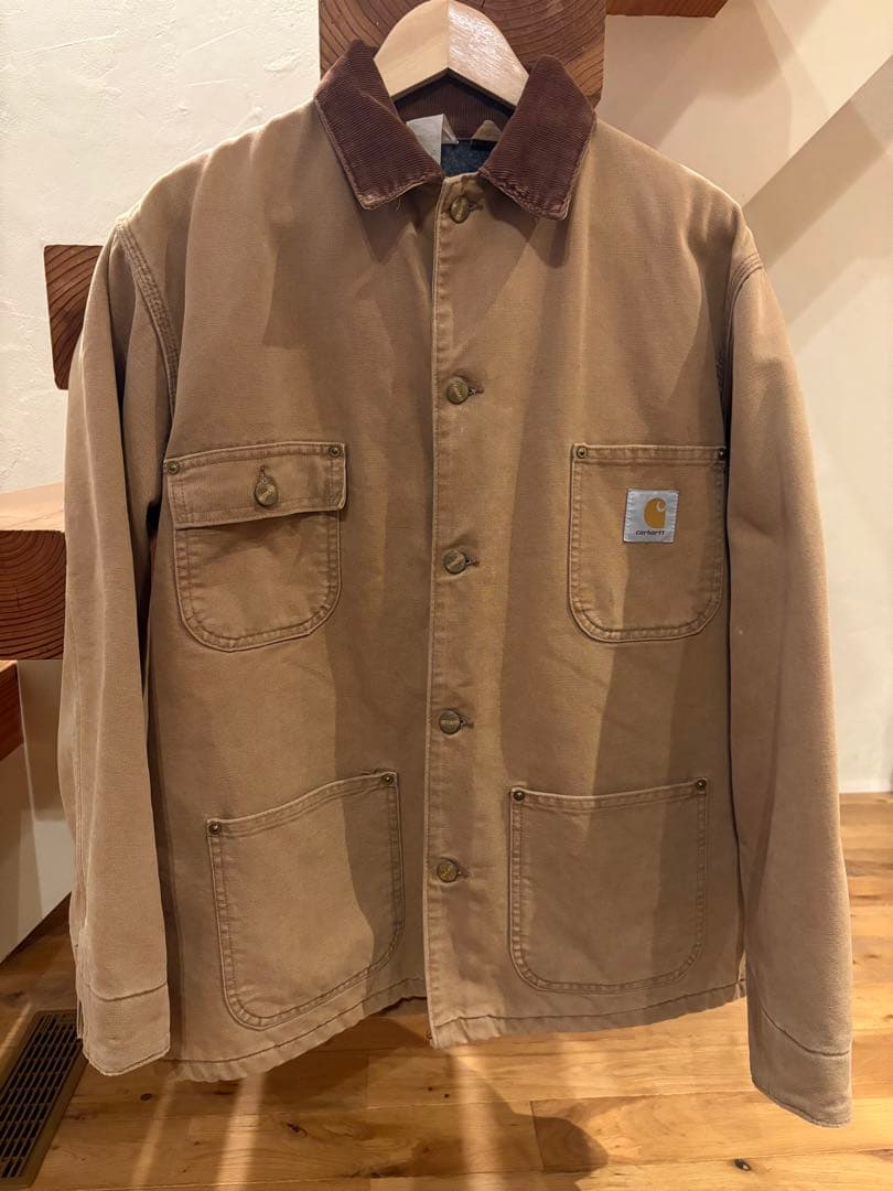 カーハートCarhartt ミシガンチョアコート裏地あり80s90s usa製