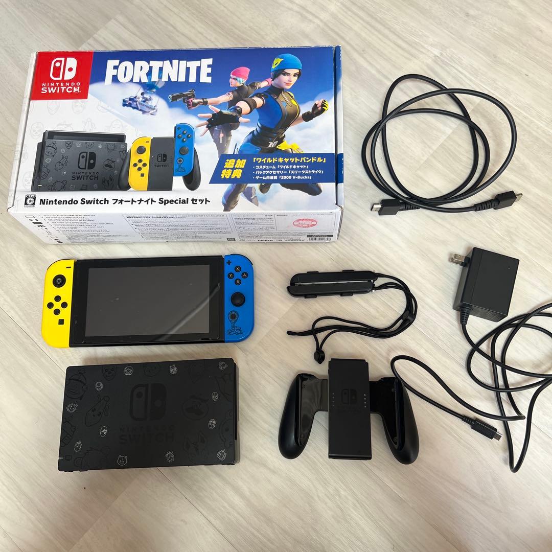 Nintendo Switch：フォートナイトSpecialセット中古品スイッチ