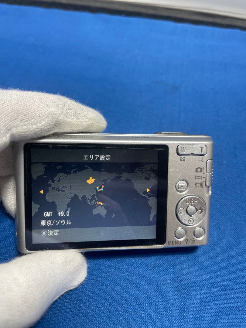 ソニー SONY Cyber-Shot DSC-W730 シルバー