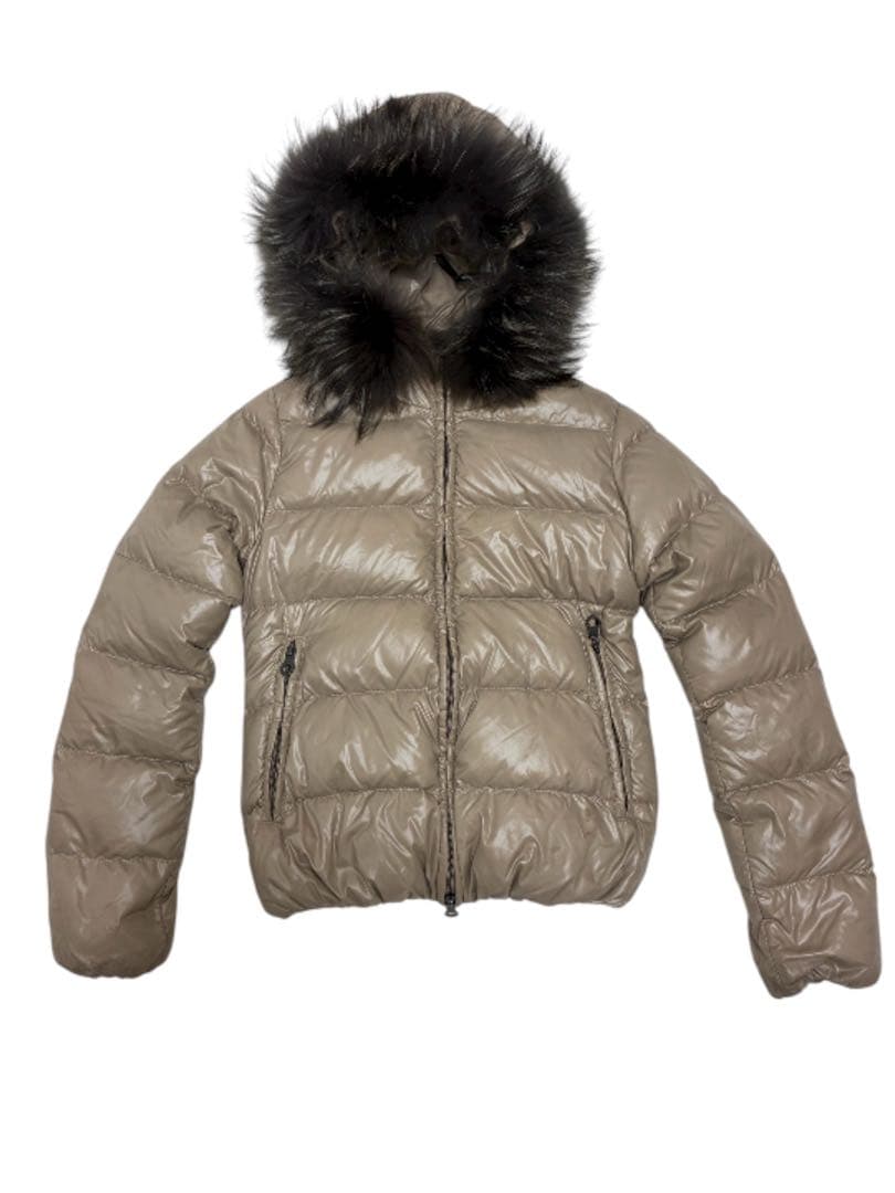 デュペティカ ダウンジャケットサイズ38 ブラウン