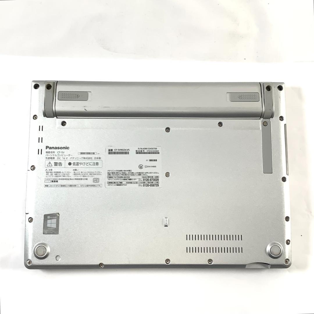 ➁-L30-Panasonic CF-SV9 ノートパソコン 1点 AC付き