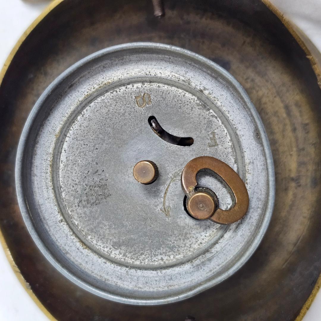 【希少】顕微鏡+1900年代 デッドストック 目覚まし時計 ジャンク品