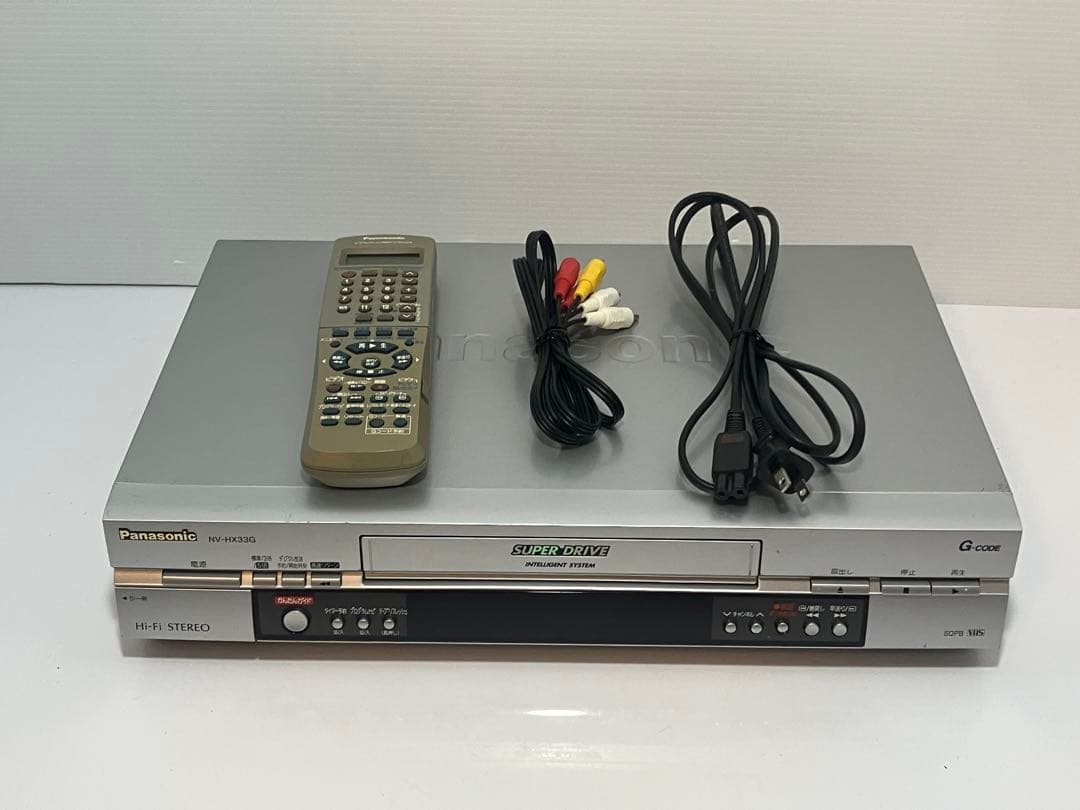 Panasonic パナソニック ビデオデッキ VHS NV-HX33G