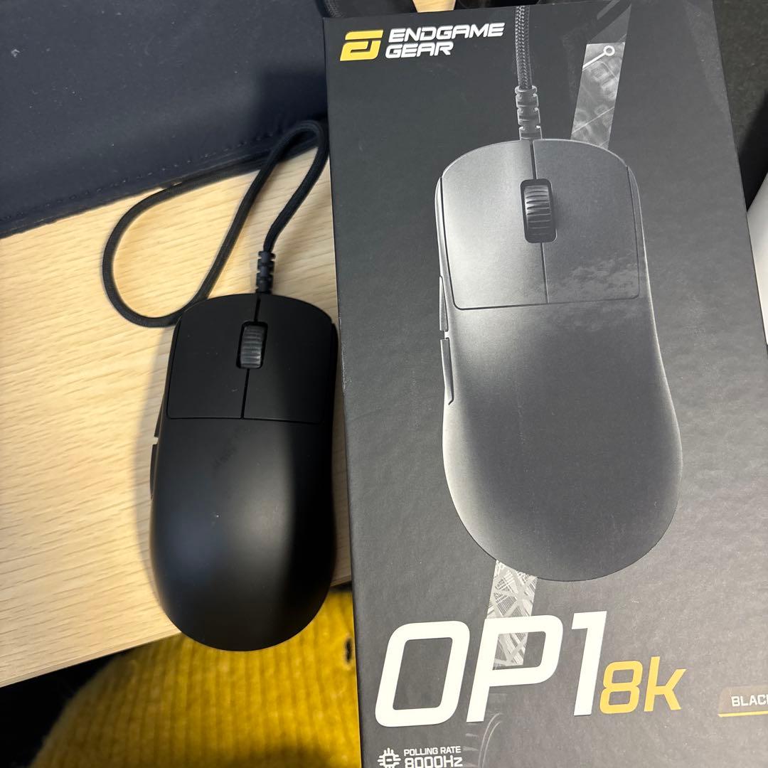 Endgame Gear OP1 8k ブラック マウス本体