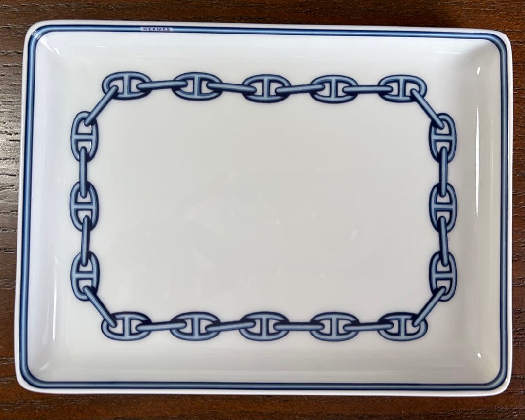 HERMES シェーヌダンクル スクエア プレート