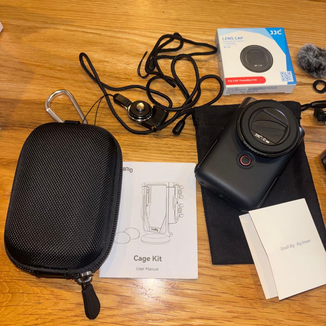 【付属品多数】Canon PowerShot V10 シルバー PSV10SL