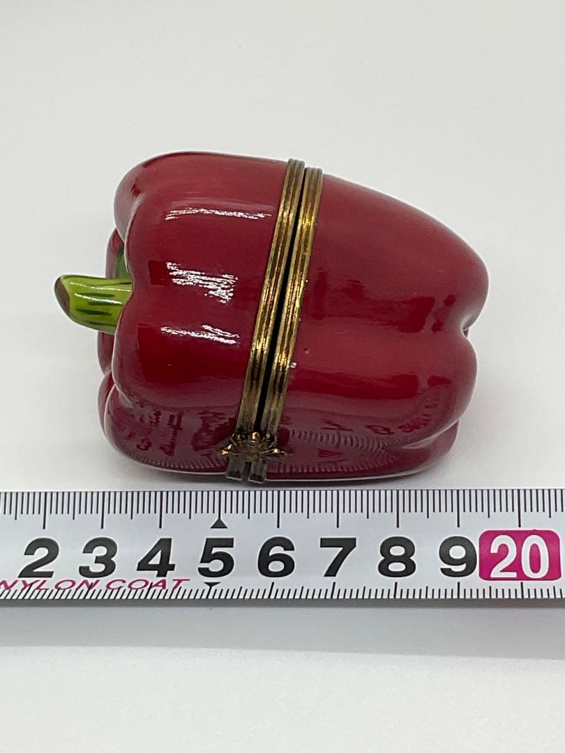 リモージュボックス　手描き　Limoges トリンケットボックス　野菜3種セット