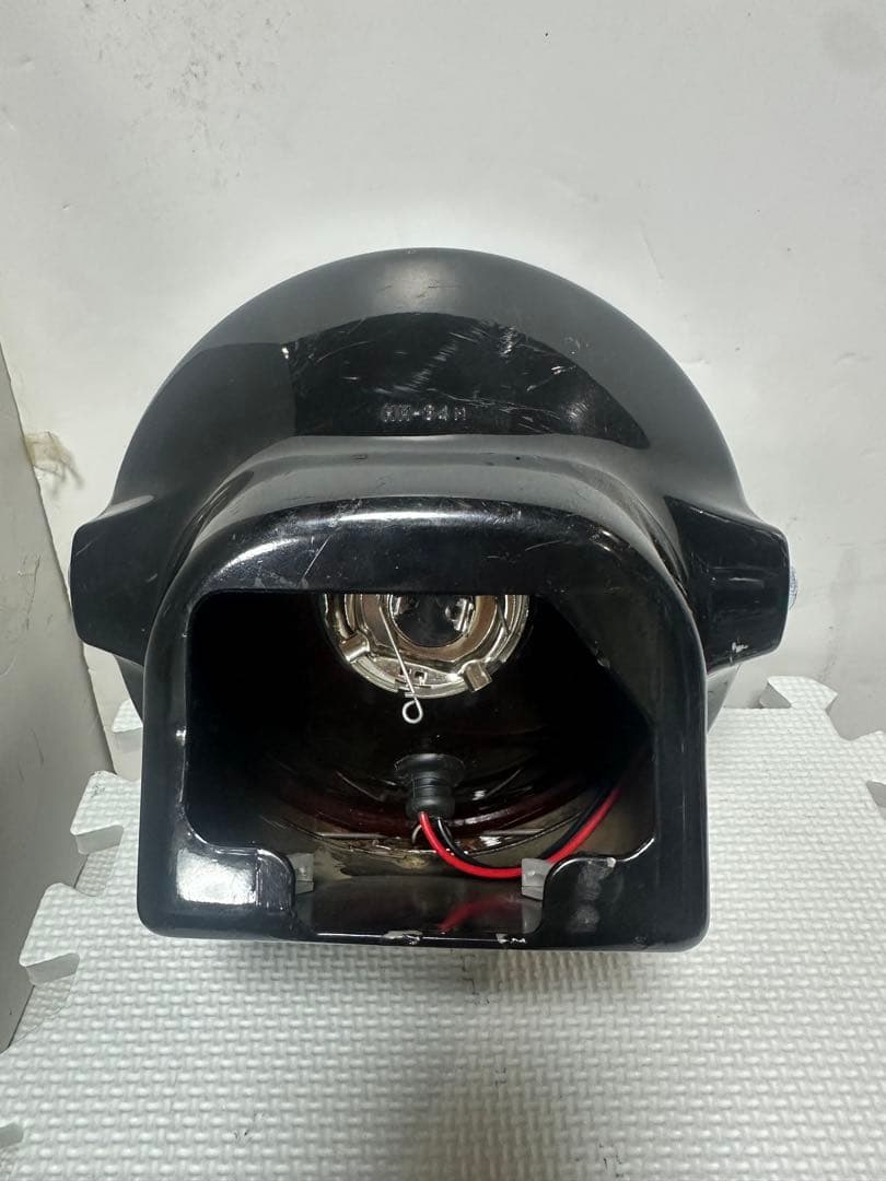 当時物シビエスーパーオスカー180πシビエ凹レンズ付ヘッドライトマーシャルCBX