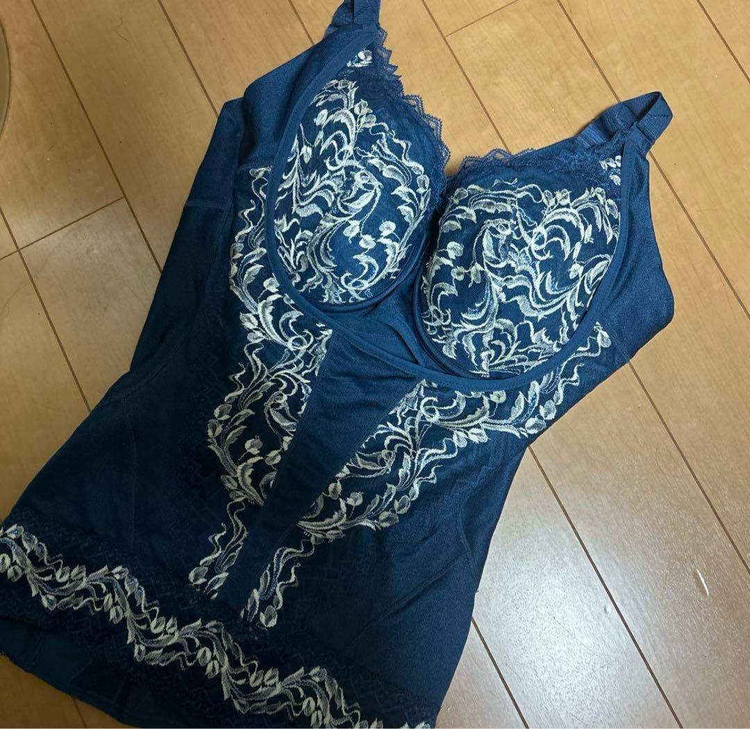 MARUKOマルコリベルディーニュネイビーボディシェイパー