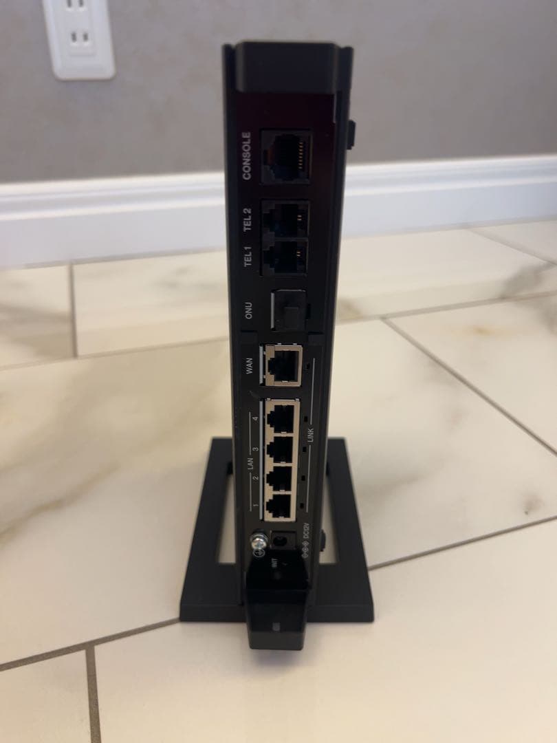 台付 ヤマハ ギガアクセスVoIPルーター NVR510