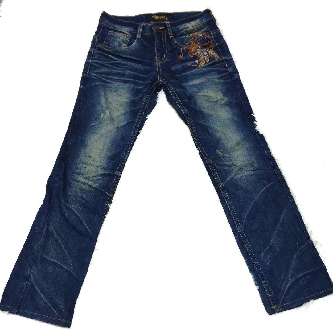 クラウド72 デニム 30 刺繍 イーグル y2k ドリームキャッチャー