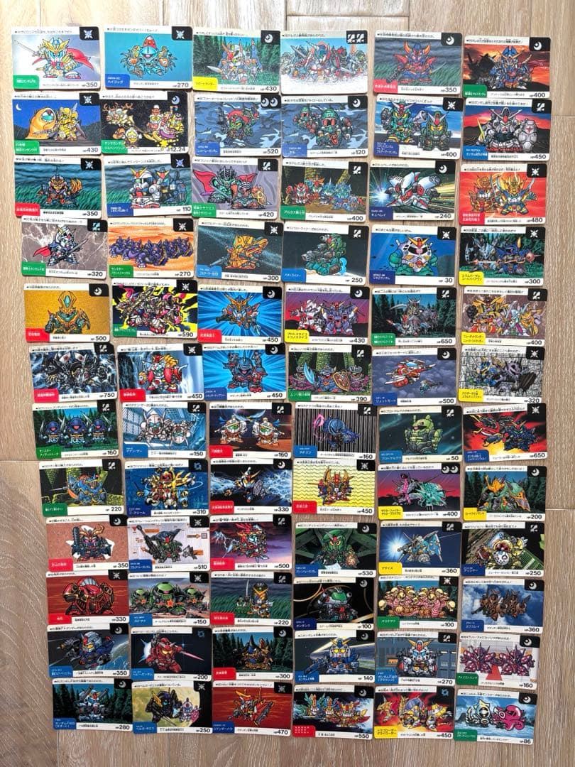 ガンダム　カードダス　ネオバトル　ノーマル　まとめ売り　トリプルスター　レア