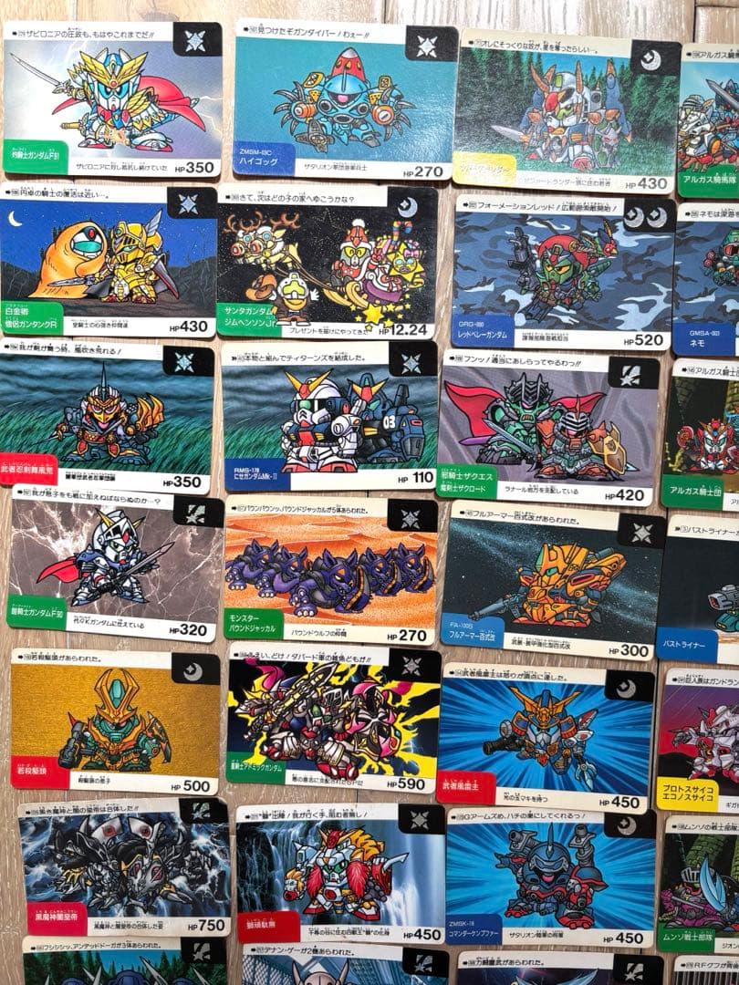 ガンダム　カードダス　ネオバトル　ノーマル　まとめ売り　トリプルスター　レア