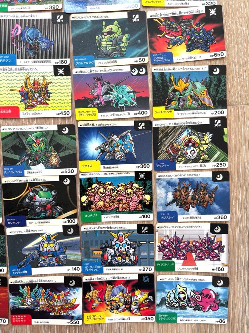 ガンダム　カードダス　ネオバトル　ノーマル　まとめ売り　トリプルスター　レア