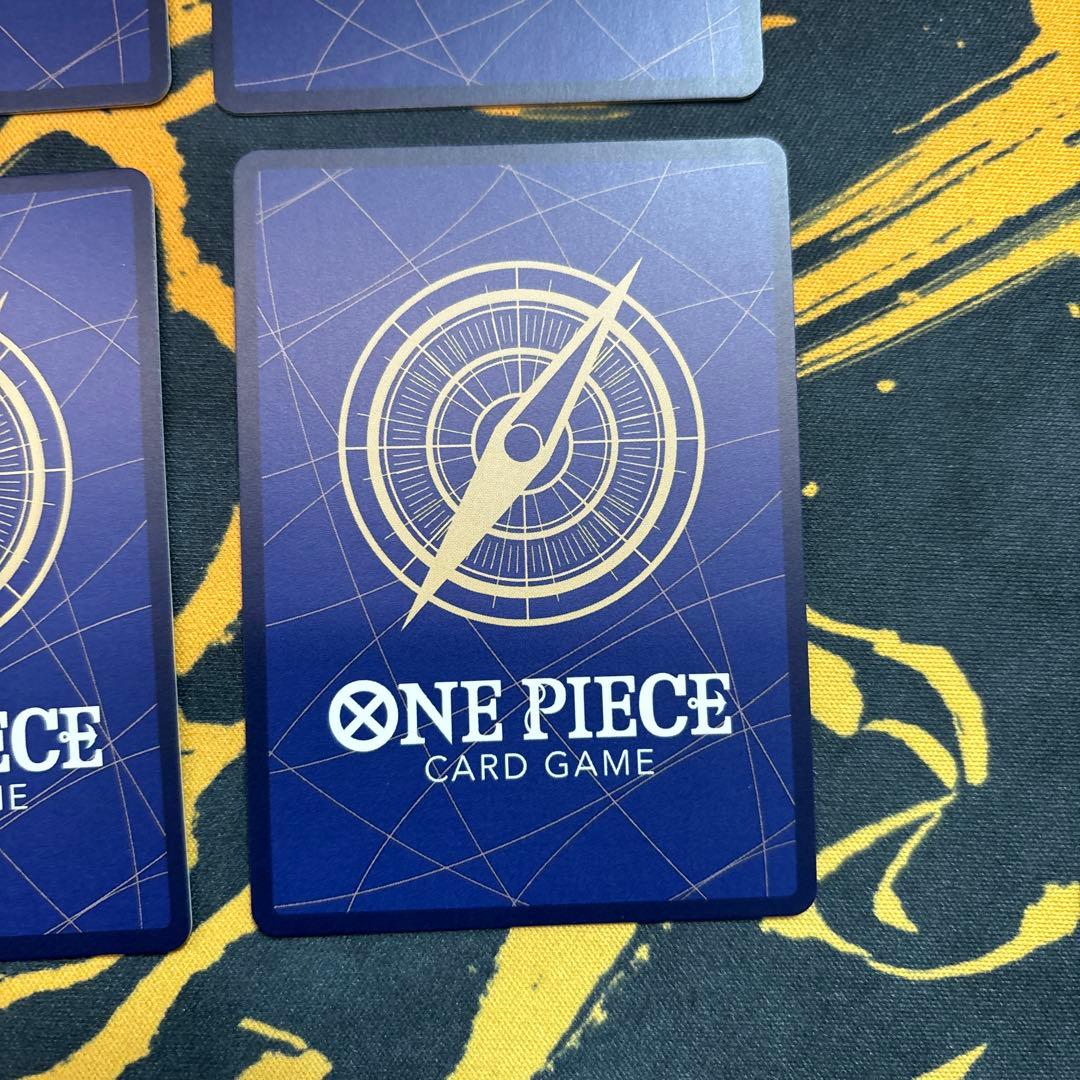 モンキー・D・ルフィ　シークレット　４枚セット　ワンピースカードゲーム