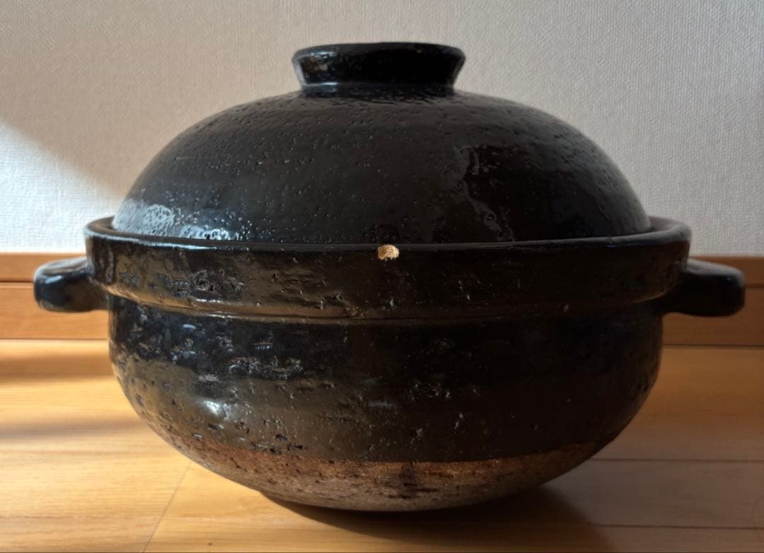 長谷園　かまどさん　土鍋　4合炊き