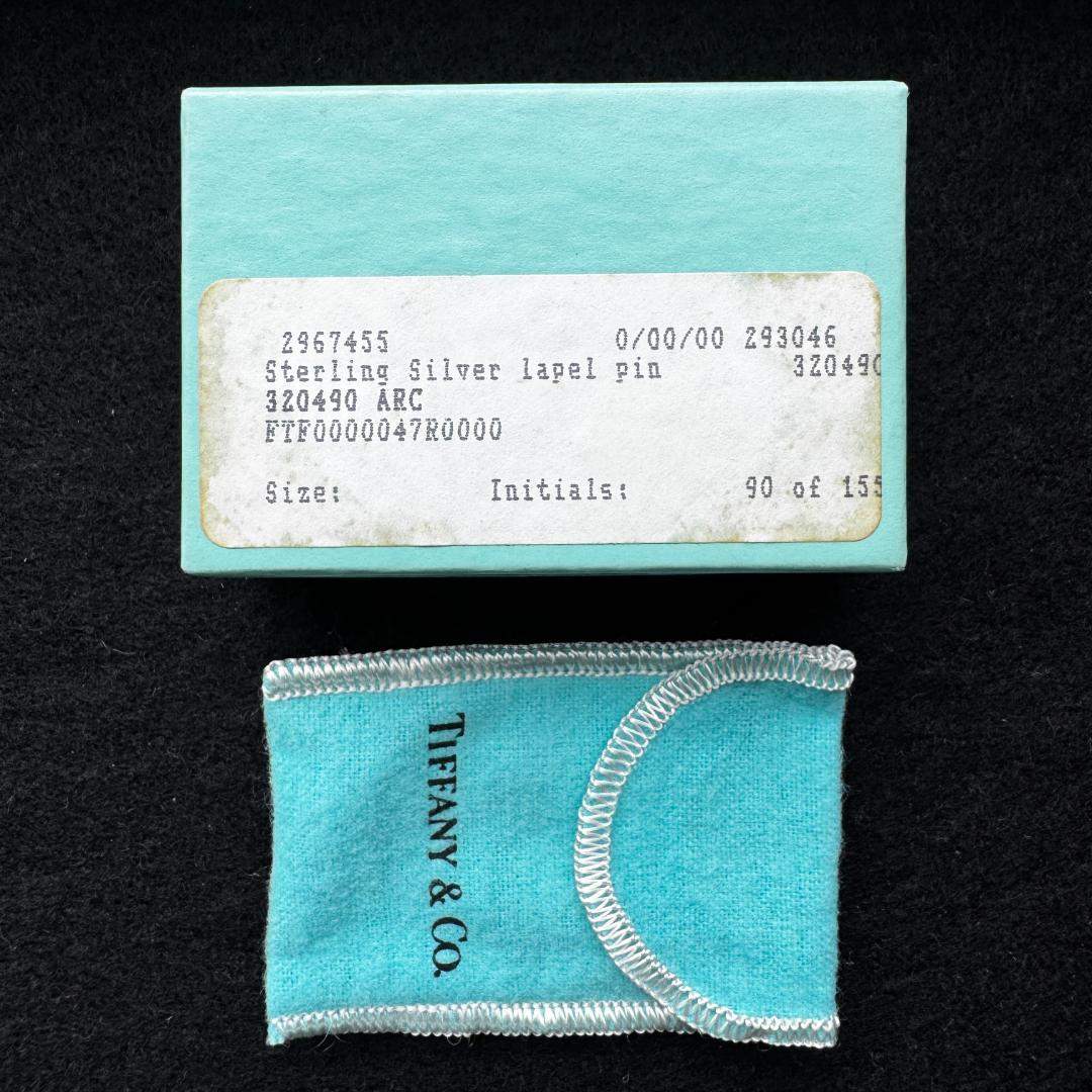 TIFFANY&Co. ティファニー レッドクロス ラペルピン サファイヤ 稀少