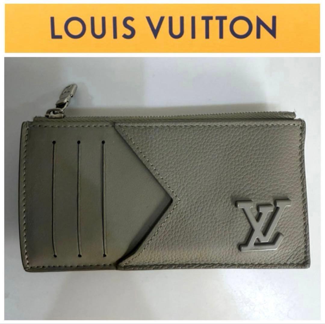 LOUIS VUITTONホルダー美品フラグメントケース最安値！