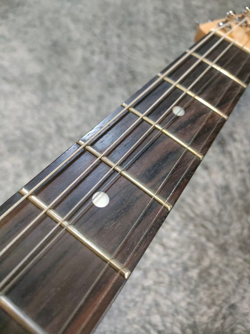 PlayTech テレキャスタータイプ エレキギター　白　本体のみ　USED