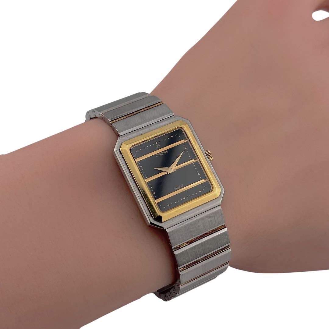 【不動】 コンコルド 腕時計 15 61 634 マリナー SG コンビ 女性