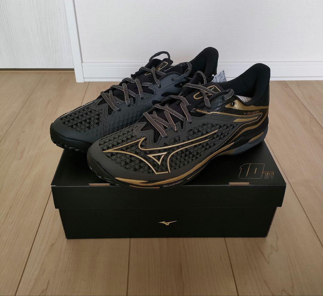 ミズノ テニスシューズ　27.5　ウエーブエクシード 10th