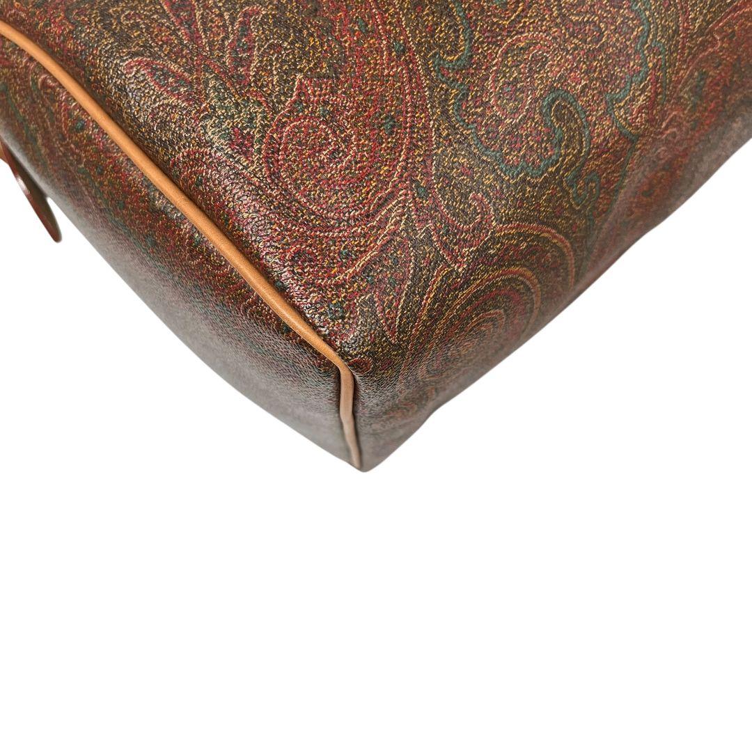 極美品　エトロ　ETRO　ミニボストンバッグ　ハンドバッグ　ペイズリー柄