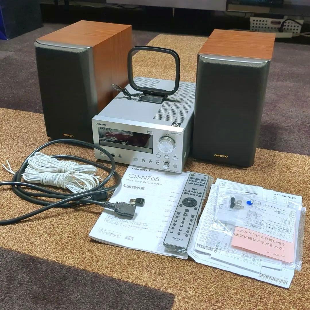 ONKYO CR-N765 ネットワークCDレシーバー, NKR-UWF1付