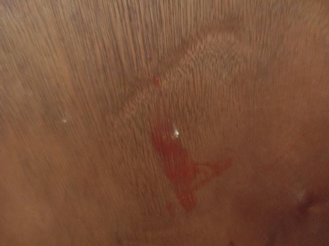 【昭和レトロ】木製ちゃぶ台　特大　折りたたみ