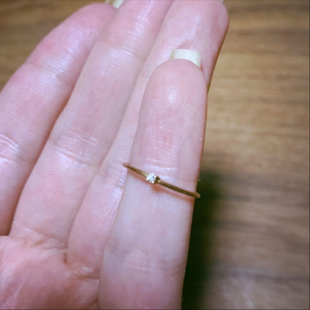 e.m ピンキーリング　ゴールド