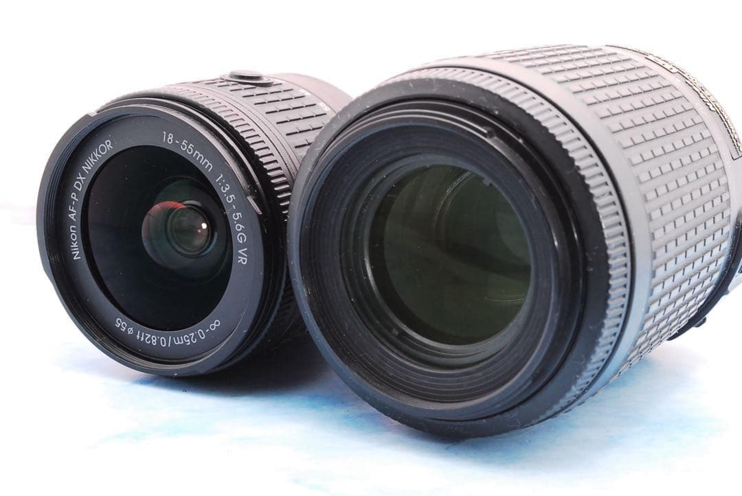 ニコン D3400★豪華Wレンズ★一眼レフカメラ★スマホ転送OK★バッグ付