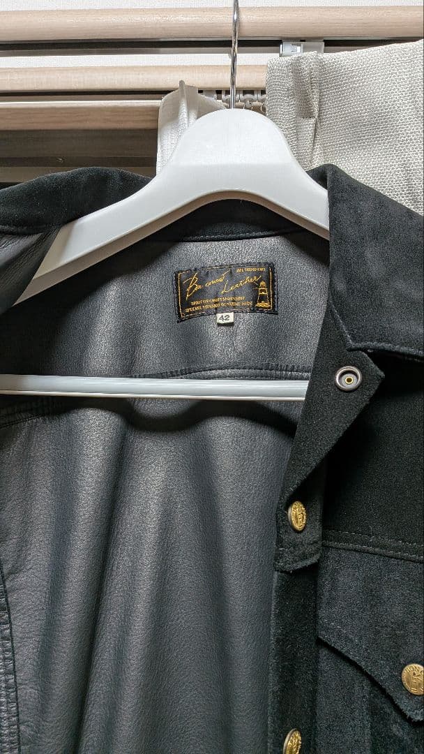 boncoura 3rd スエードトラッカージャケット