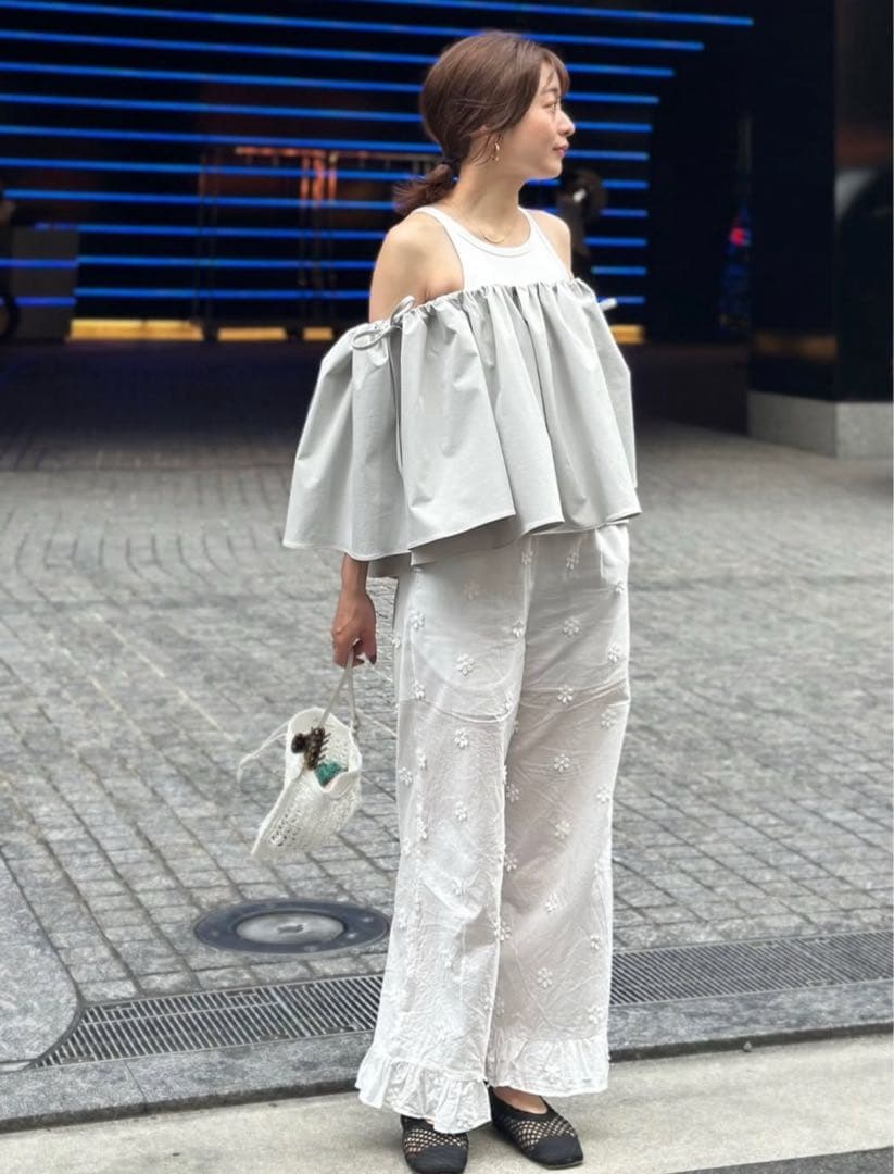 ジプソフィアgypsohila 2way パフトップス オフショルダートップス