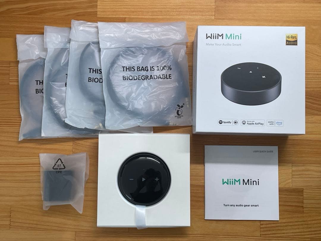 WiiM Mini AirPlay 2 レシーバーアダプター