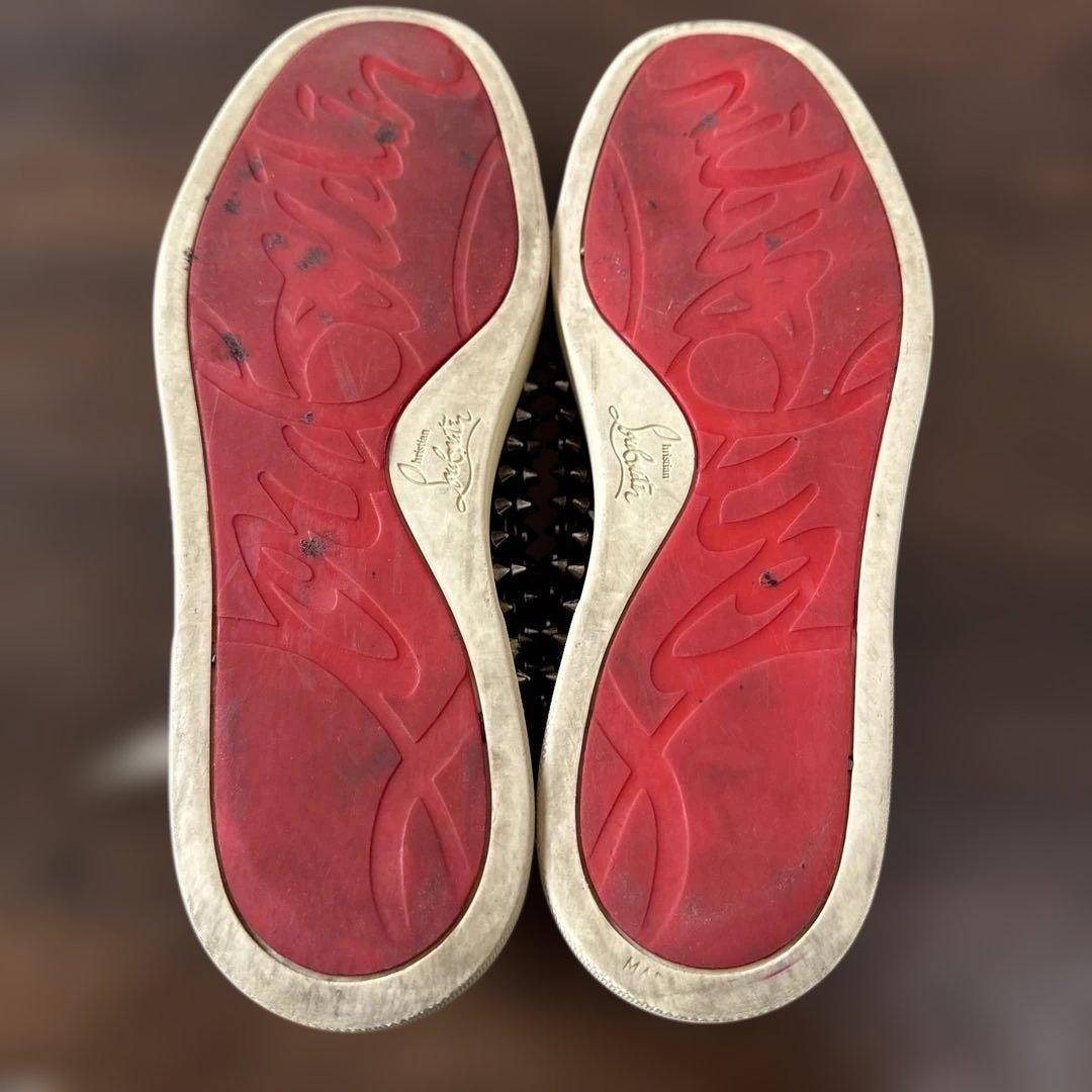 Christian Louboutin スタッズハイカットスニーカー