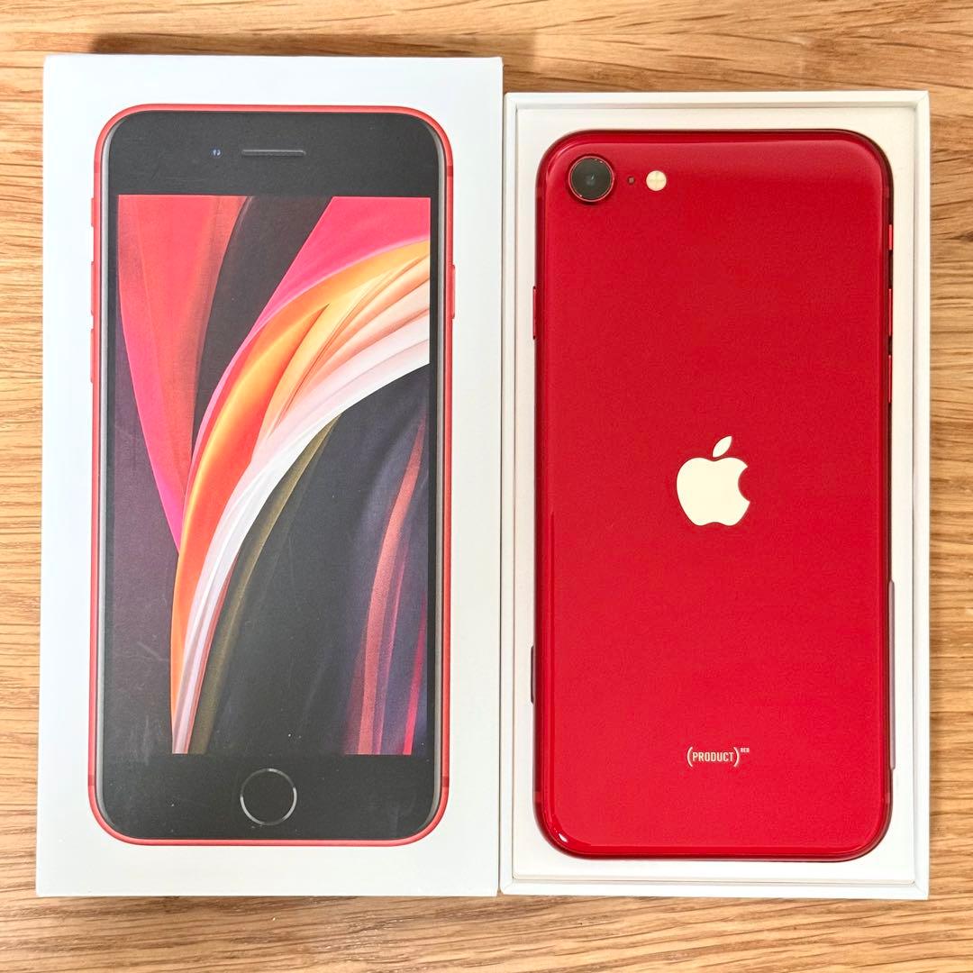 iPhone se 第2世代 64GB レッド 76% SIMフリー