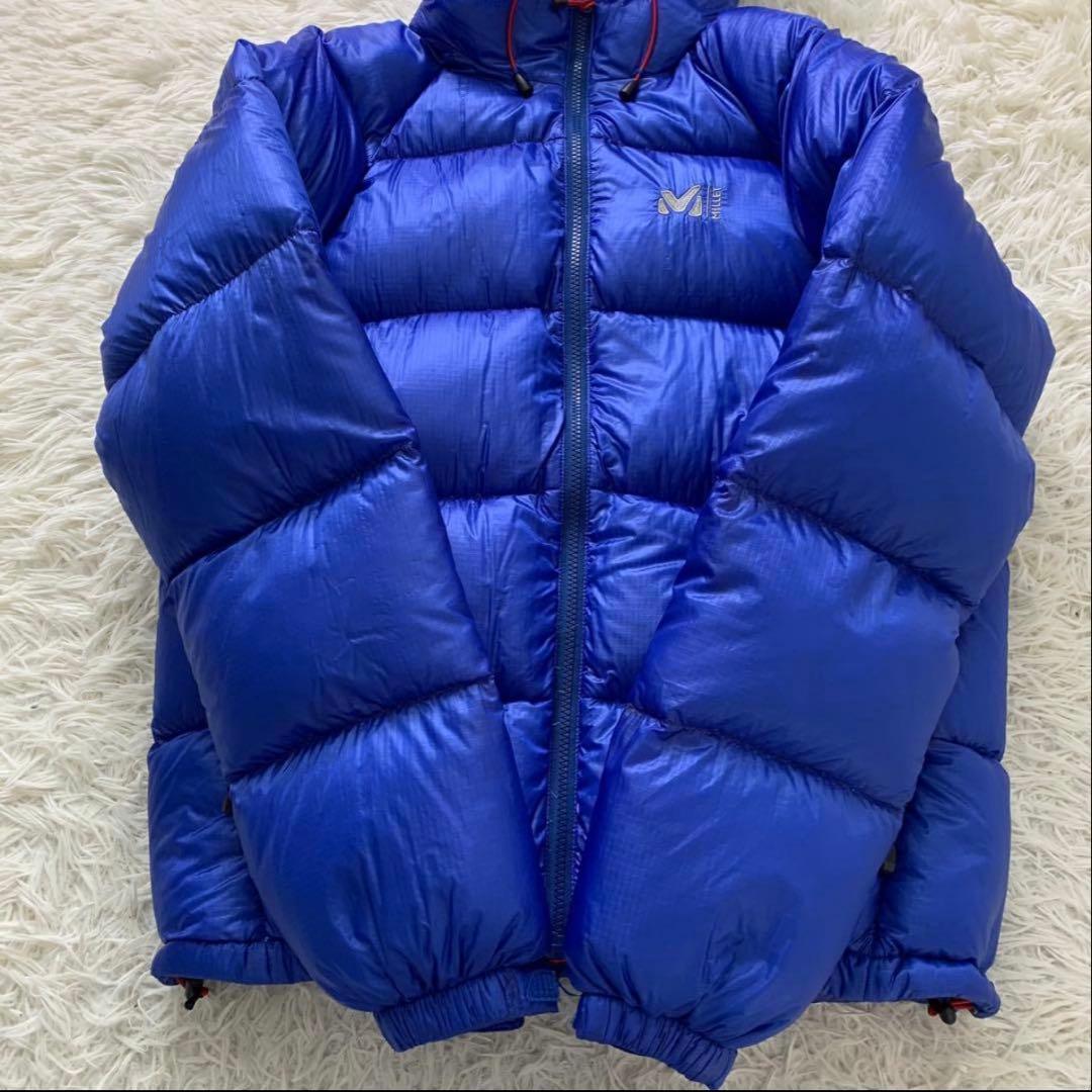 美品■MILLET ダウンジャケット アルパイン　ブルー L