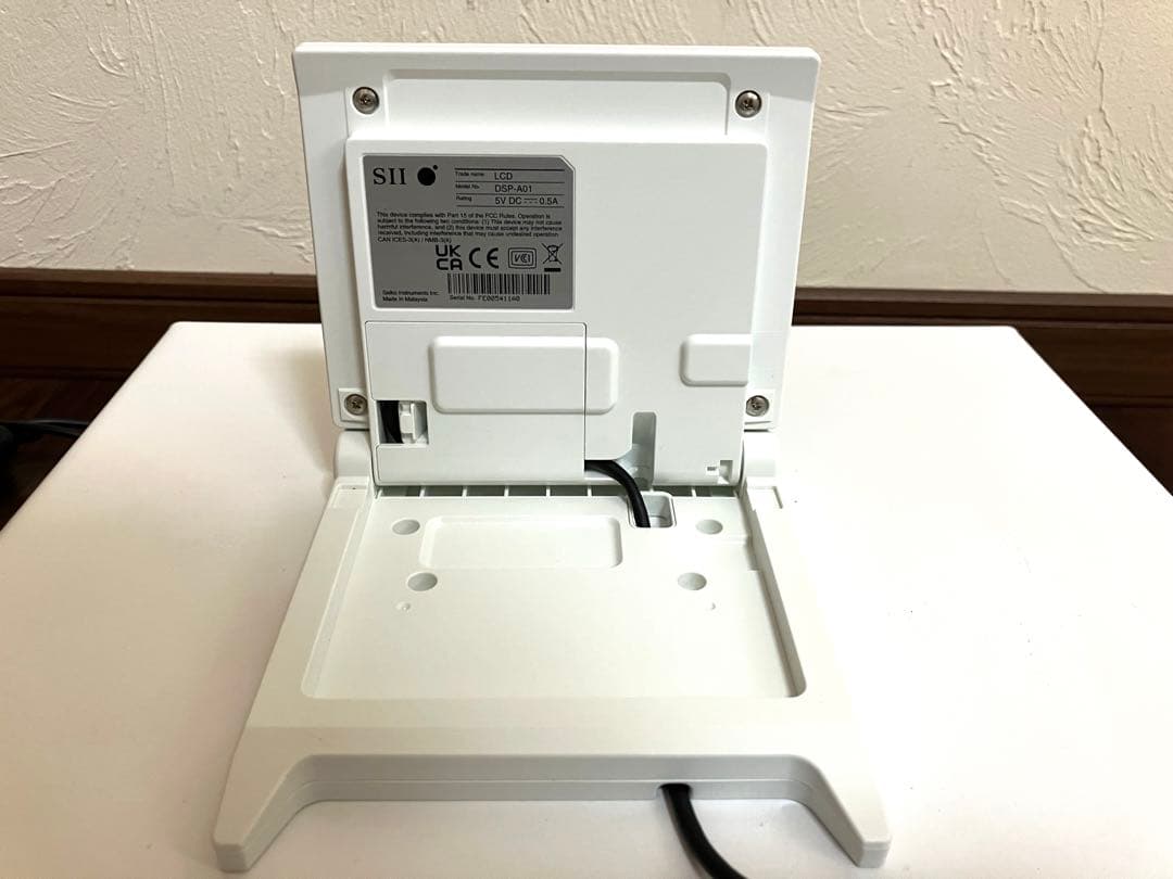 エアレジ/スマレジ対応レジセット プリンターRP-F10 ディスプレイ付き