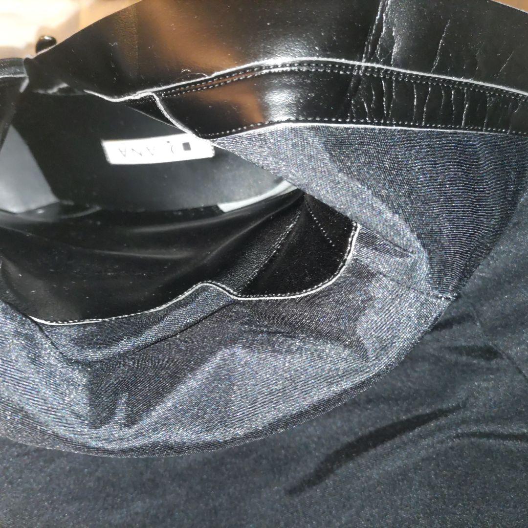 銀座ダイアナ　本革　ロングブーツ　UL　人気完売モデル　黒　24.5　美脚ブーツ