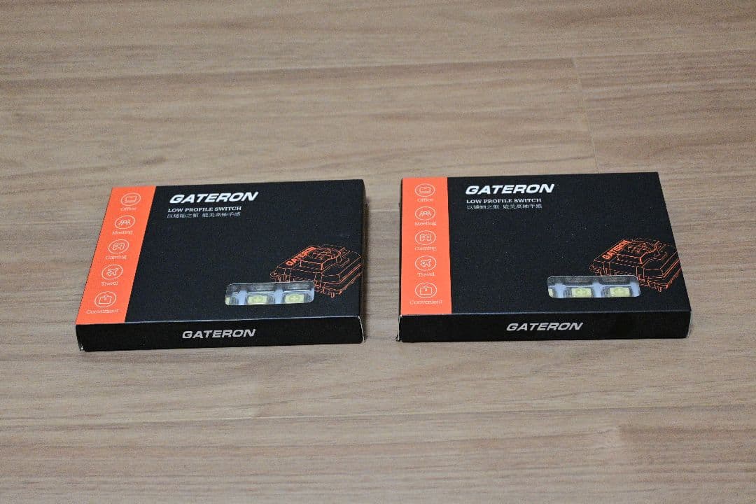 Keychron K7 Max 茶軸 ホットスワップRGB ＆ バナナ軸 セット